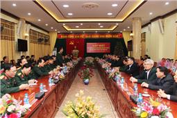 Gặp mặt thủ trưởng Bộ tư lệnh Quân khu các thời kỳ